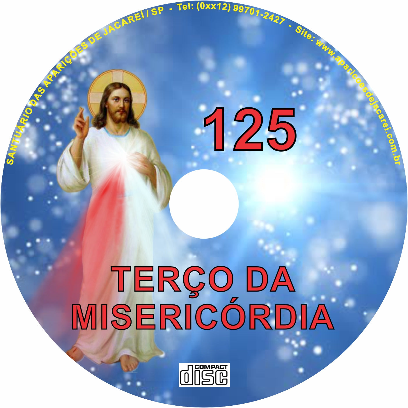 CD TERÇO DA MISERICÓRDIA 125 CD TERÇO DA MISERICÓRDIA 125
